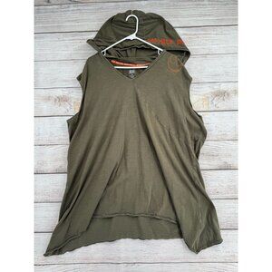 Disney Parks Star‎ Wars Galaxy's Edge Hooded Tunic Women's Size 3X Olive Green